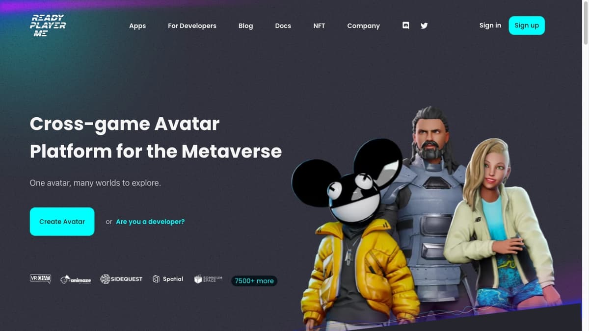 Ready Player Me screenshot 1