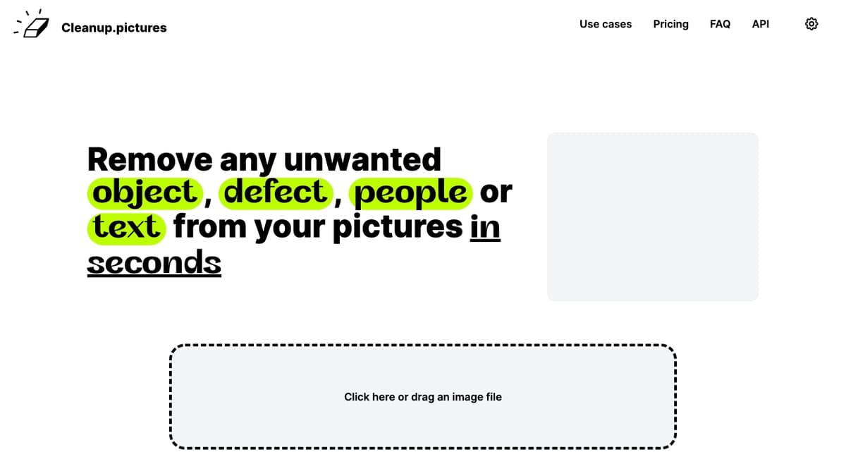 Cleanup.pictures & Clipdrop screenshot 1