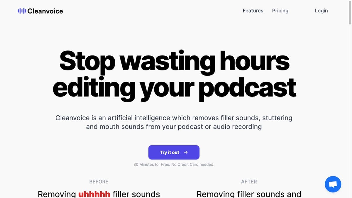 Cleanvoice AI screenshot 1