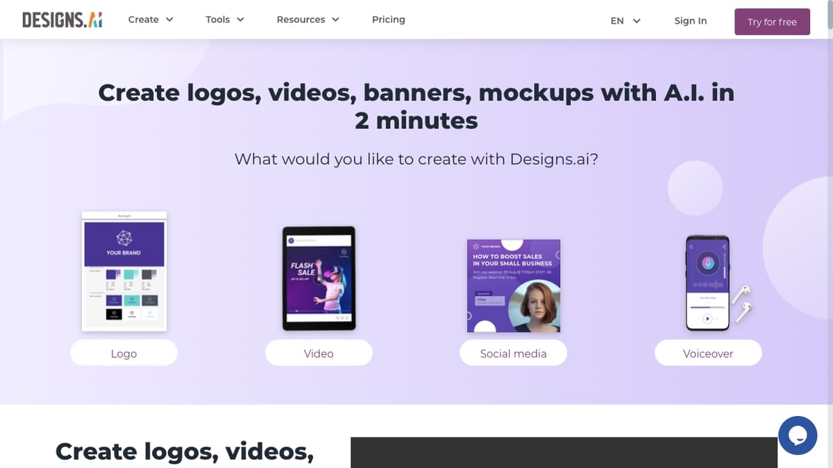 Designs AI screenshot 1