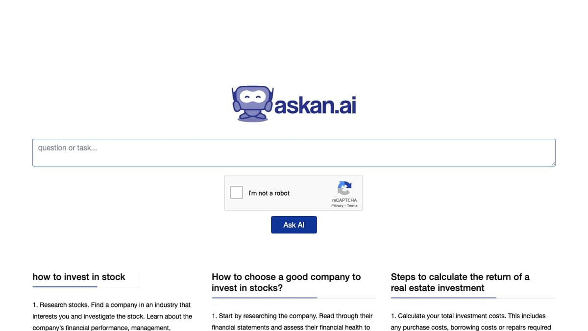askan.ai screenshot 1