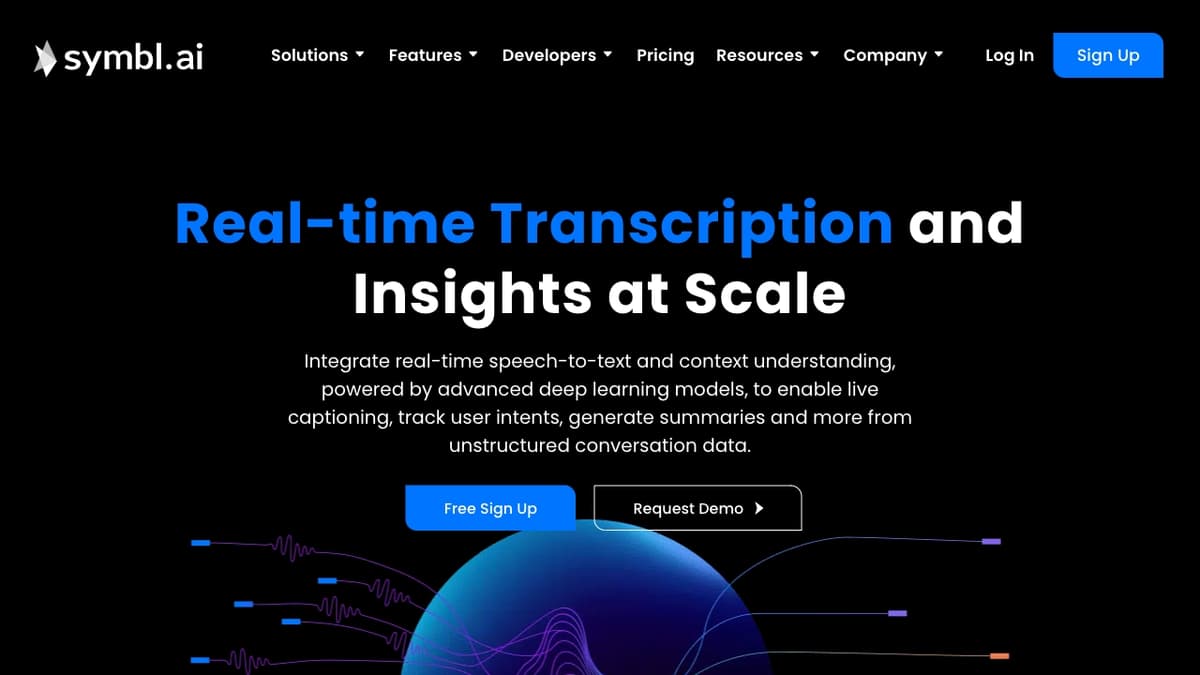 Symbl.ai screenshot 1