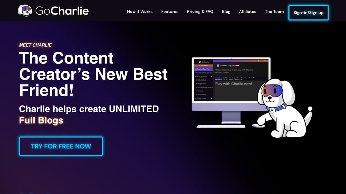 GoCharlie screenshot 1