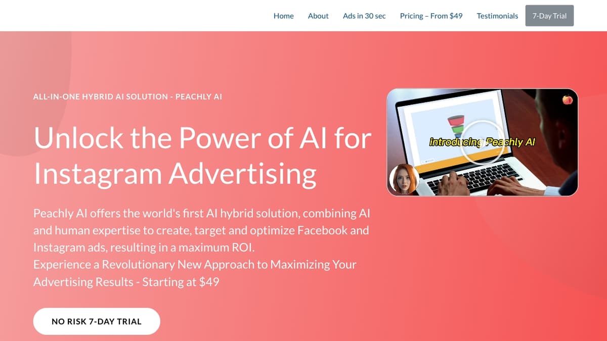 Peachly AI screenshot 1