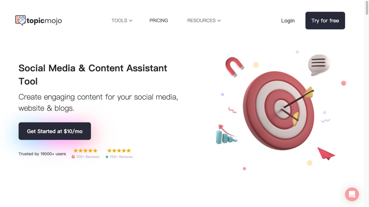 Topic Mojo screenshot 1