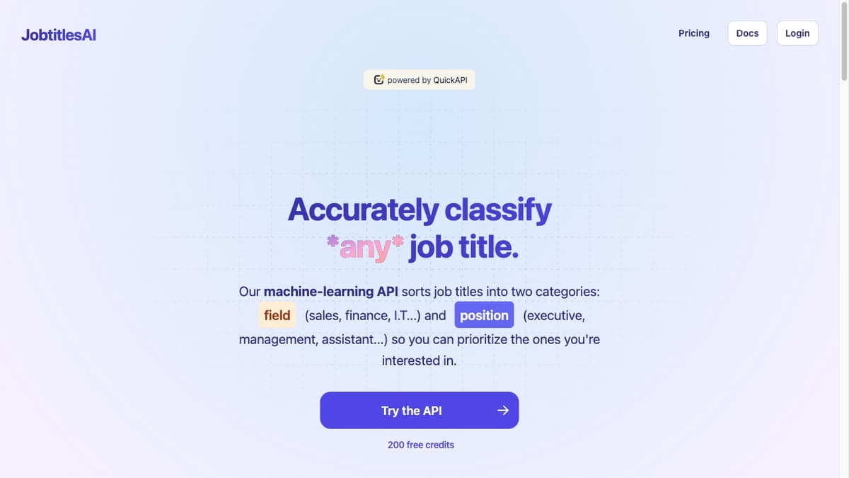 JobtitlesAI screenshot 1