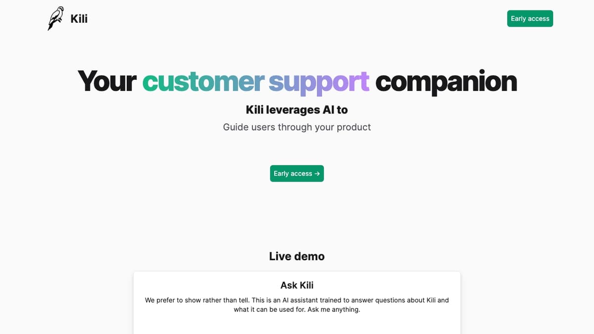 AIDE (formerly Kili) screenshot 1