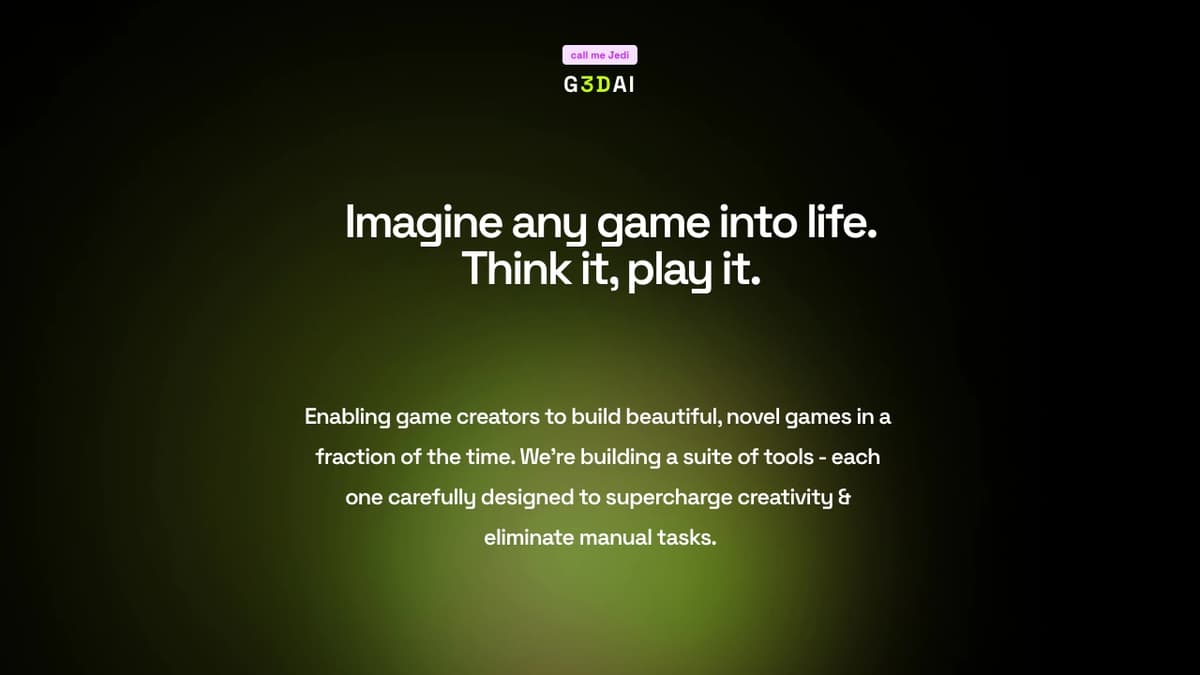 G3D.AI screenshot 1