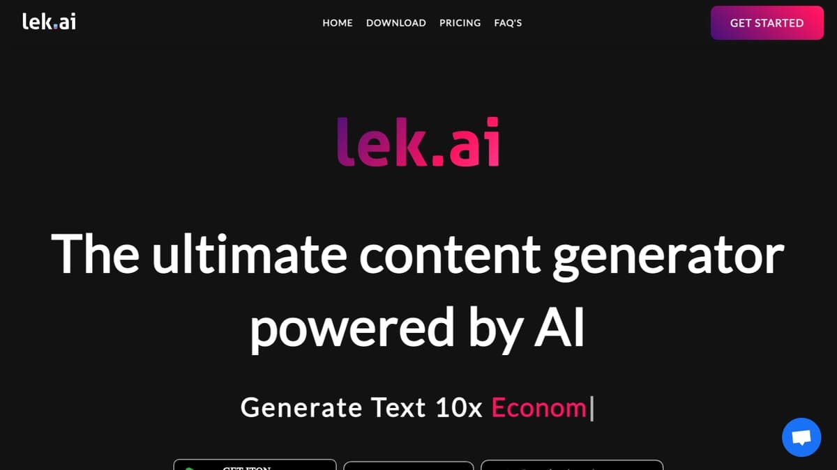 Lek AI screenshot 1