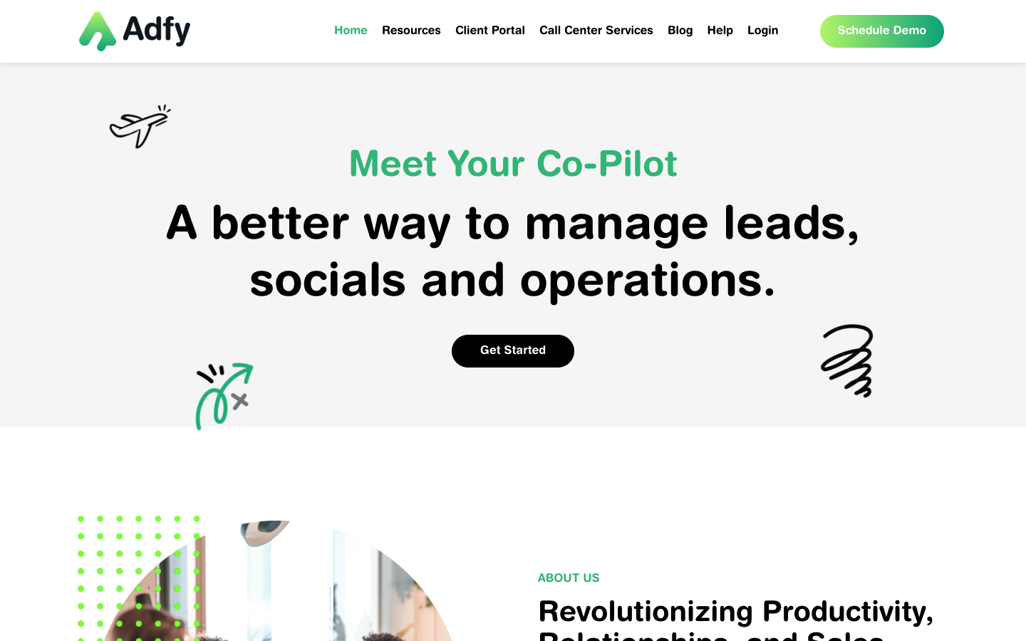 AI Automation & Virtual Assistant Services homepage screenshot