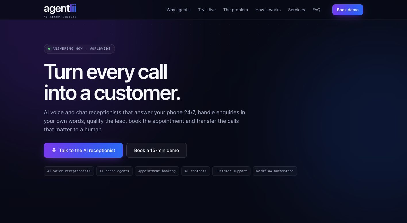 agentlii.com 首页截图