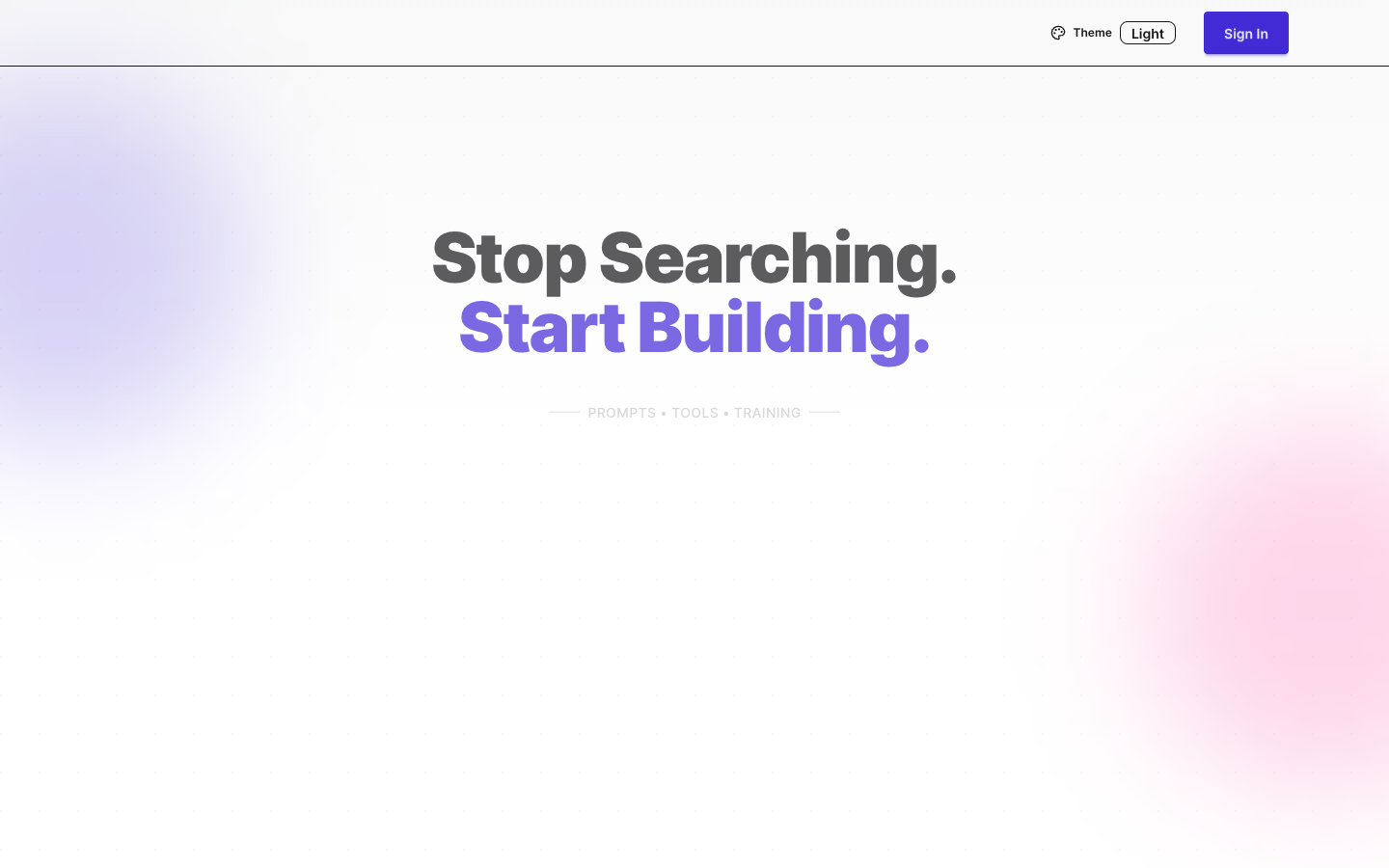 EdgeBase homepage screenshot