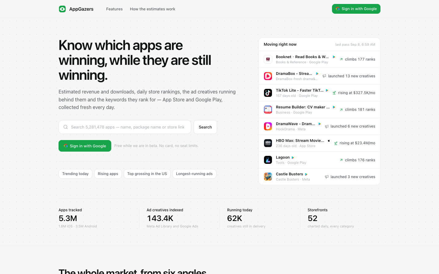 AppGazers landing_page