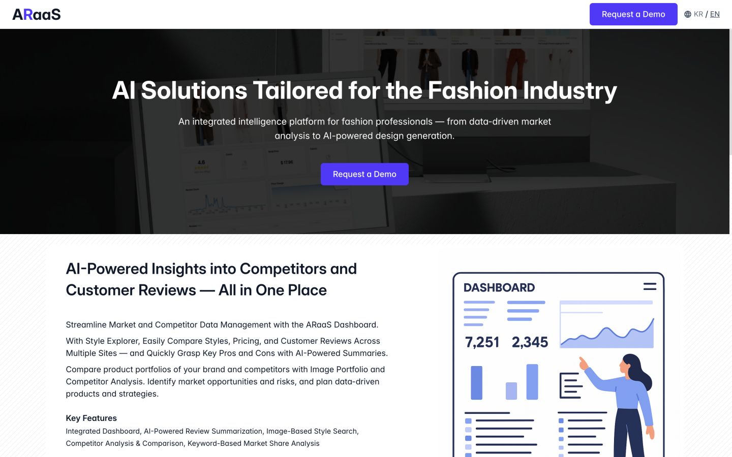 ARaaS landing_page