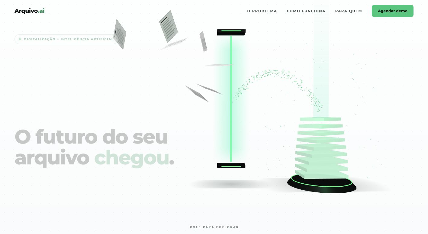arquivo.ai 首页截图