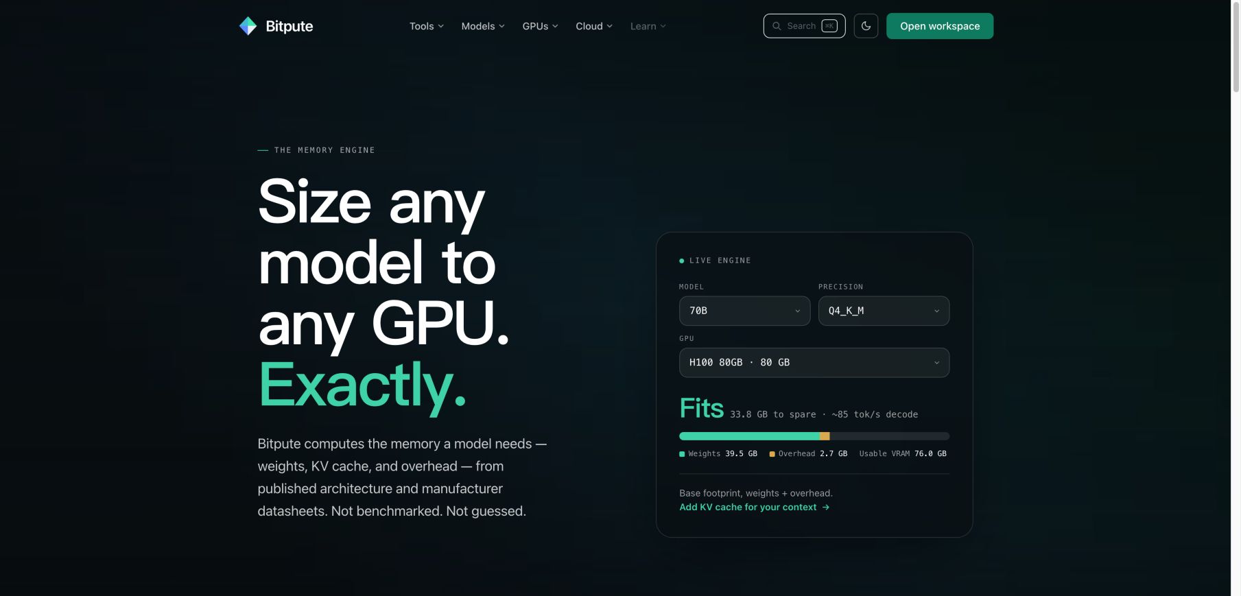bitpute.com 首页截图