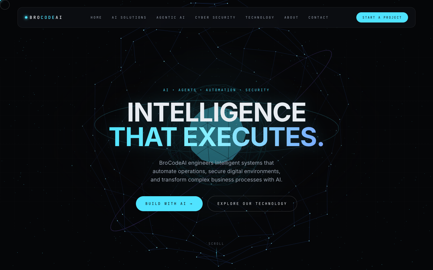 BroCodeAI landing_page