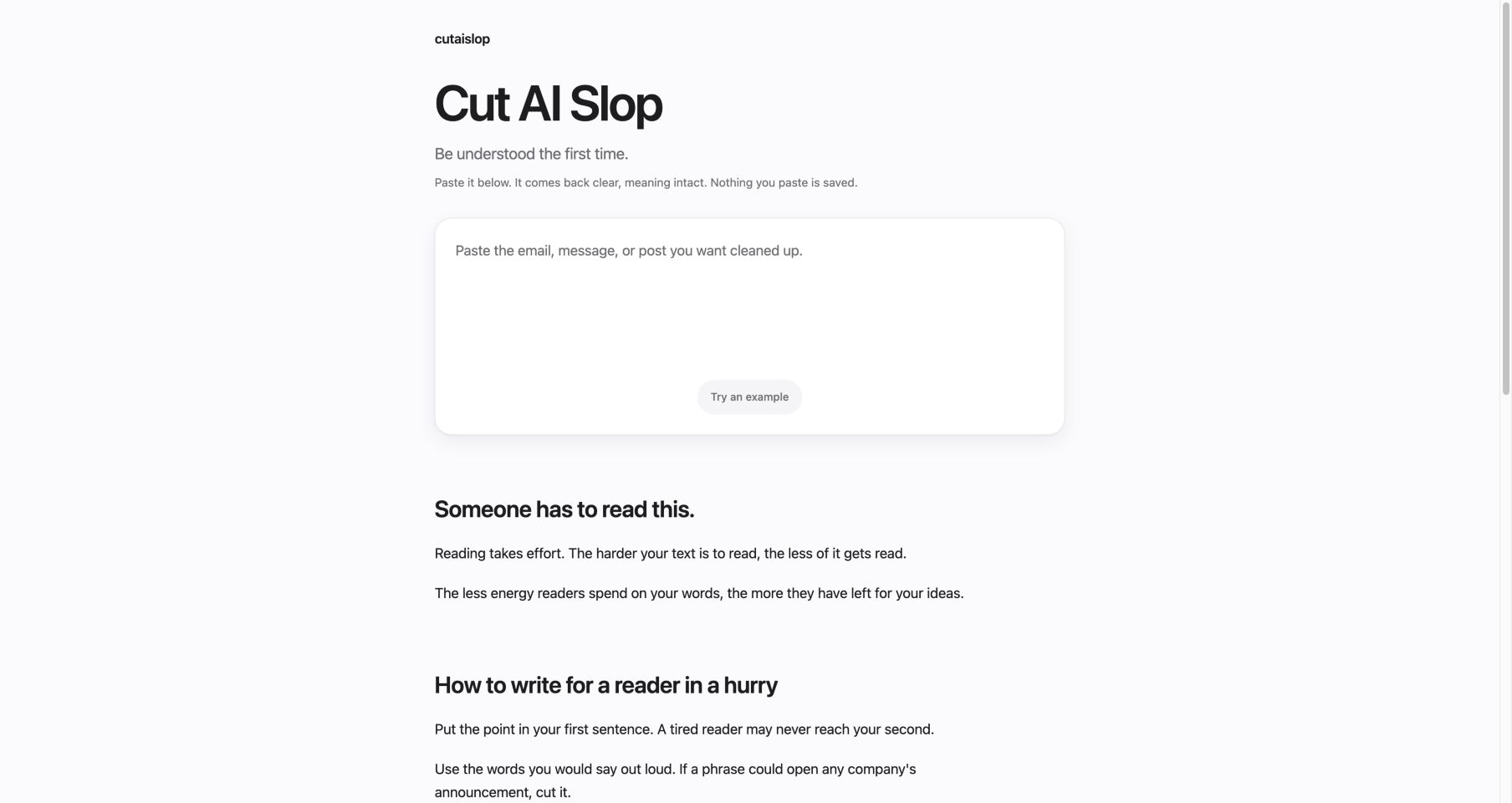 cutaislop.com 首页截图