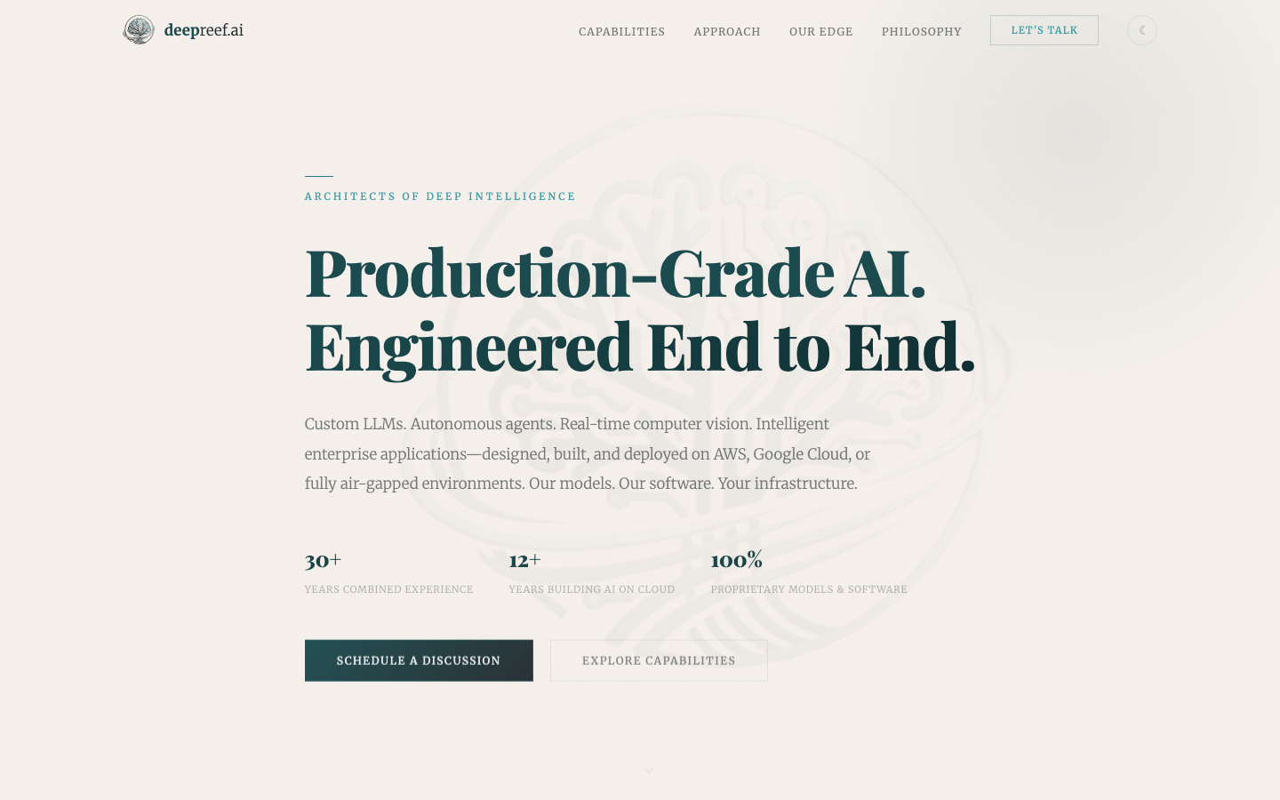 DeepReef.ai landing_page
