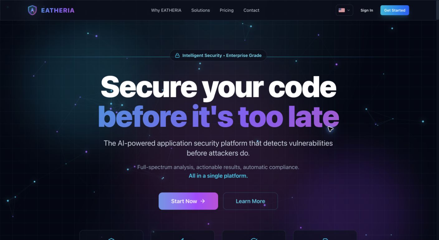 eatheria.com 首页截图