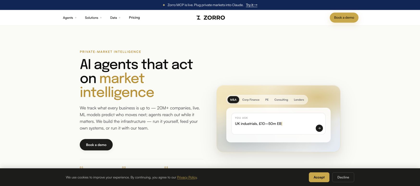 Zorro 首页截图