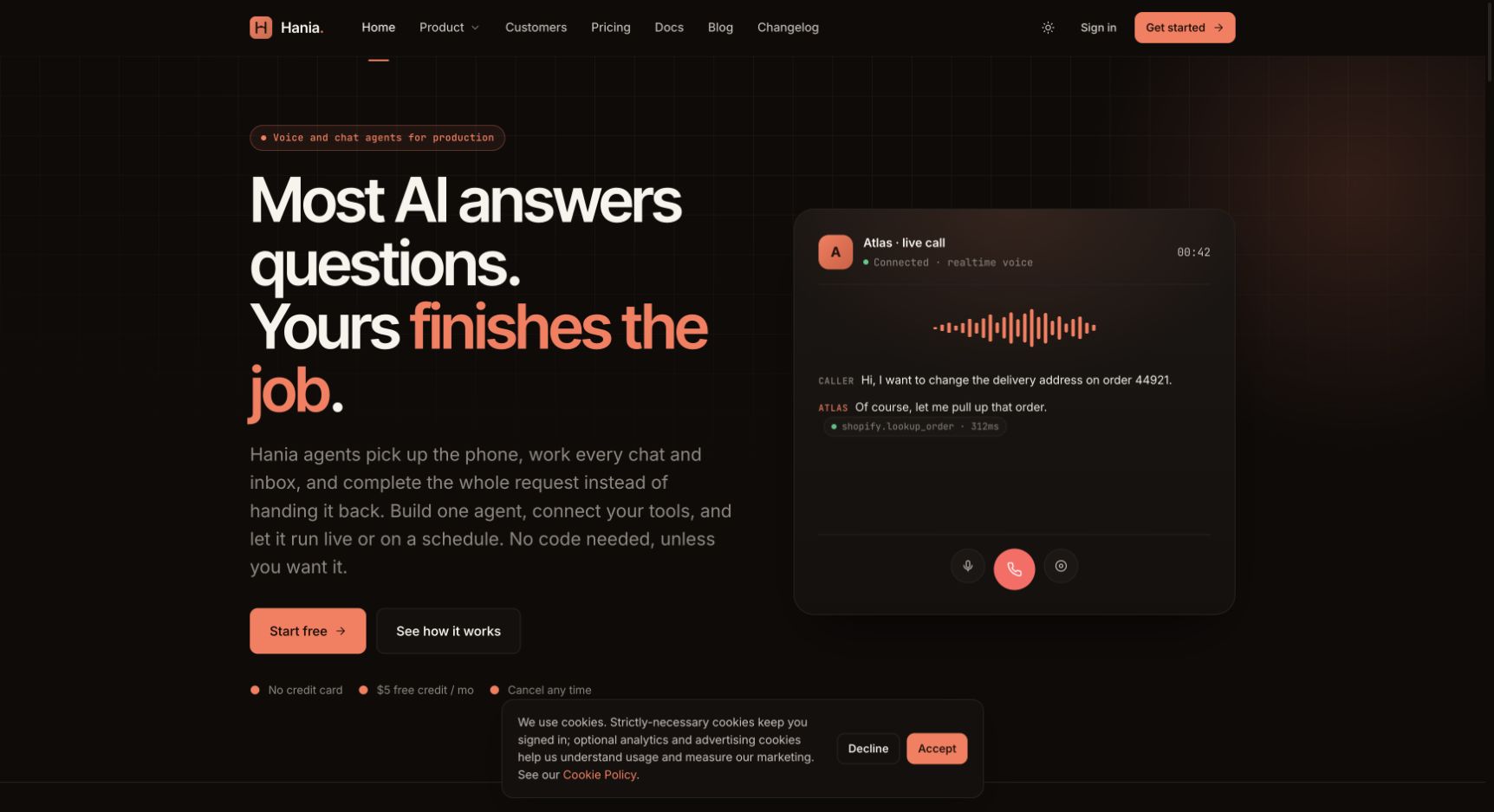 Hania landing_page
