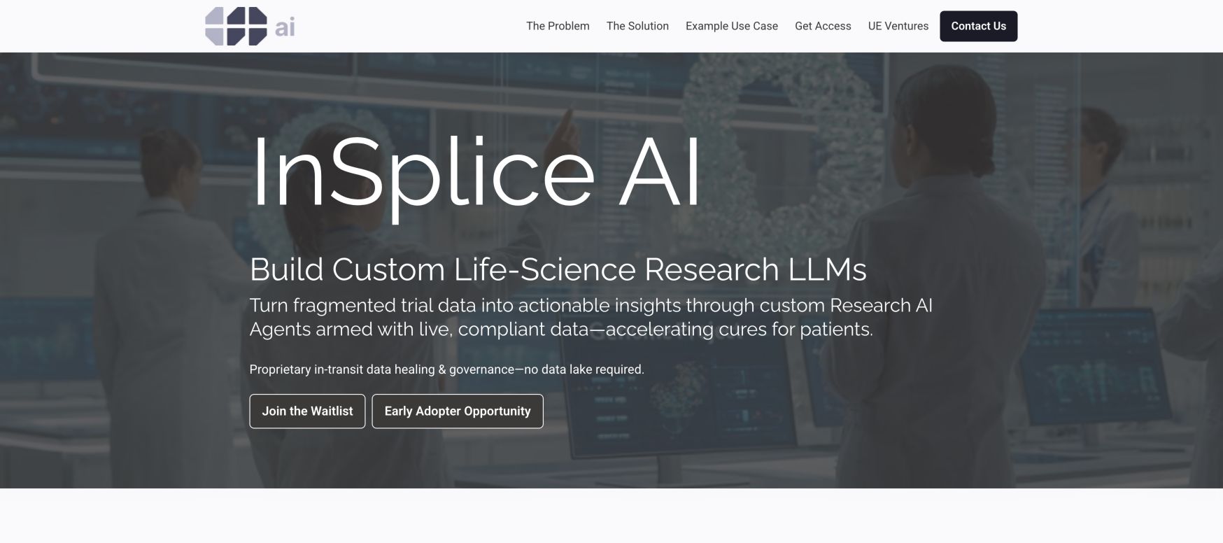 InSplice AI 首页截图