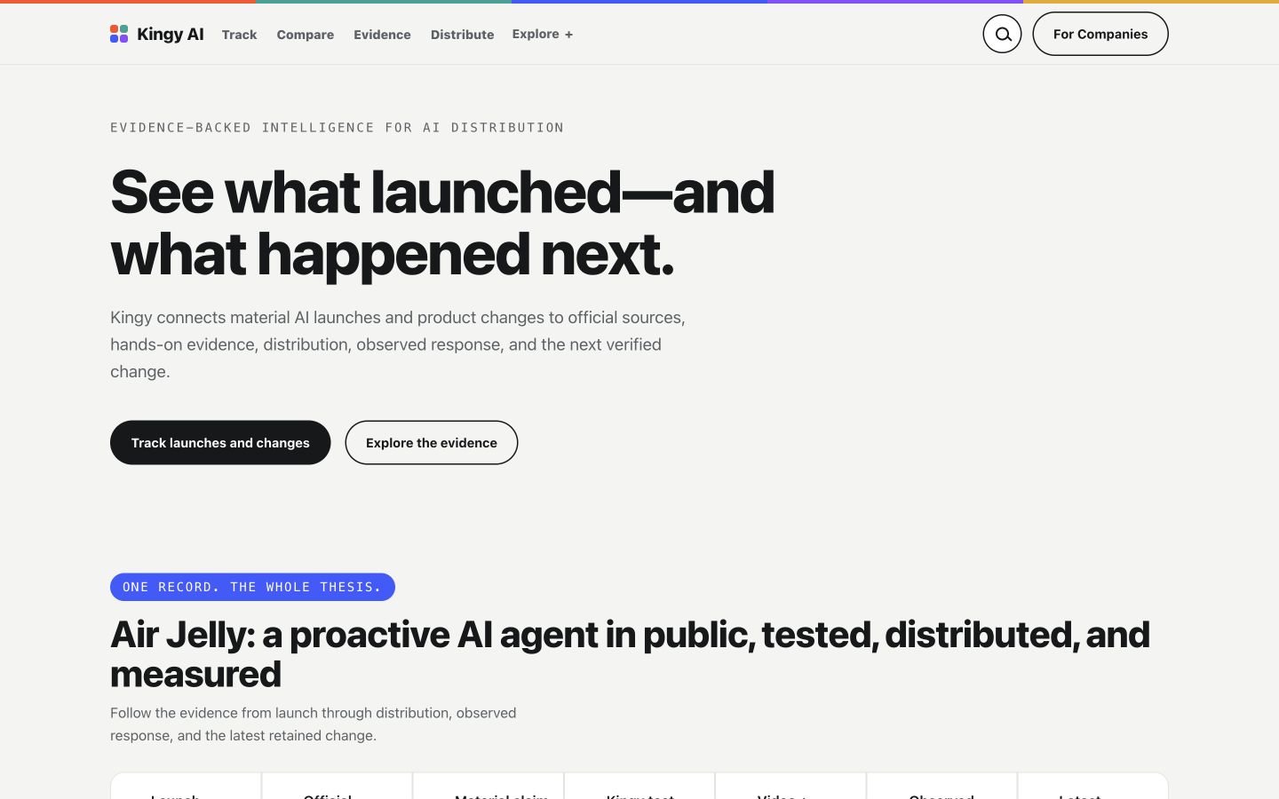 Kingy AI landing_page