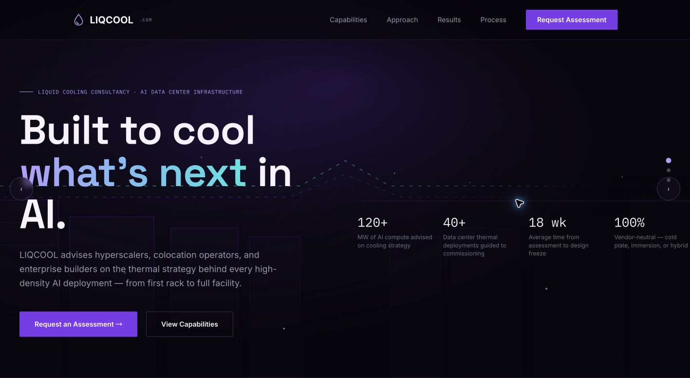 liqcool.com 首页截图