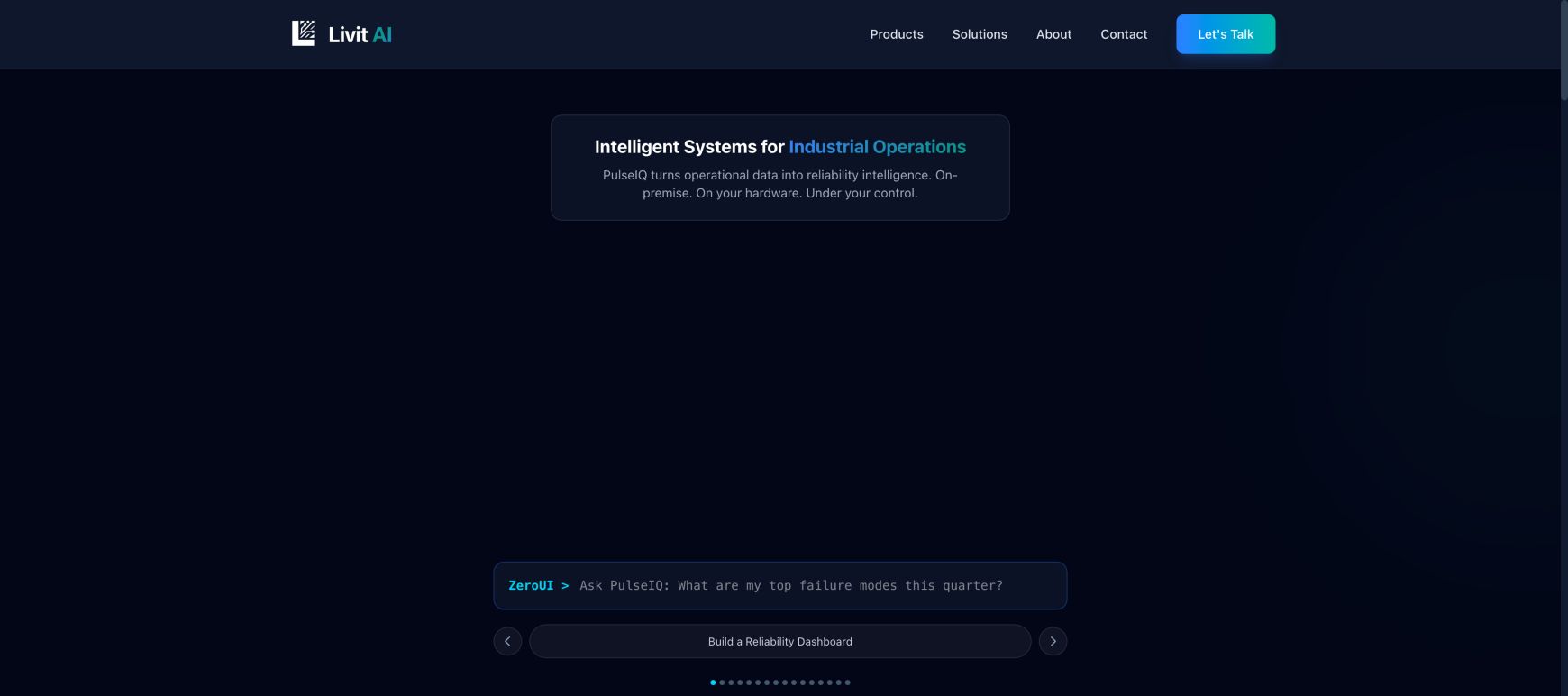 Livit AI 首页截图