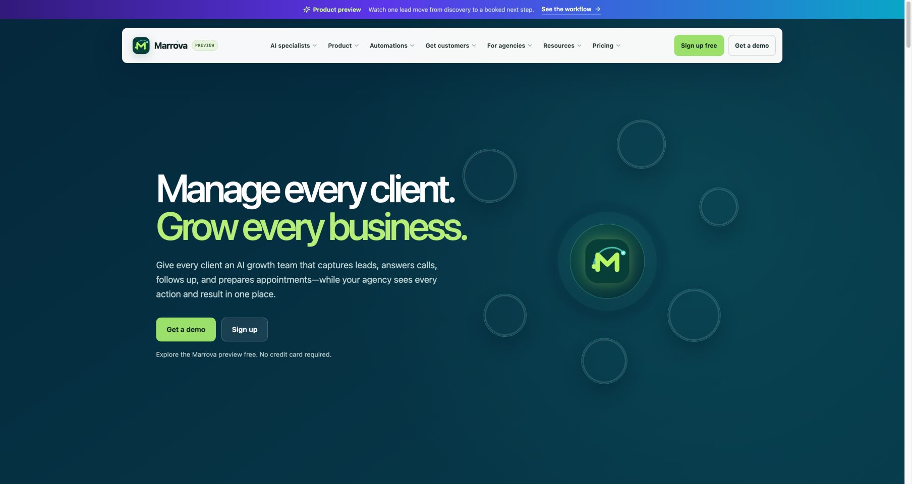marrova.com 首页截图
