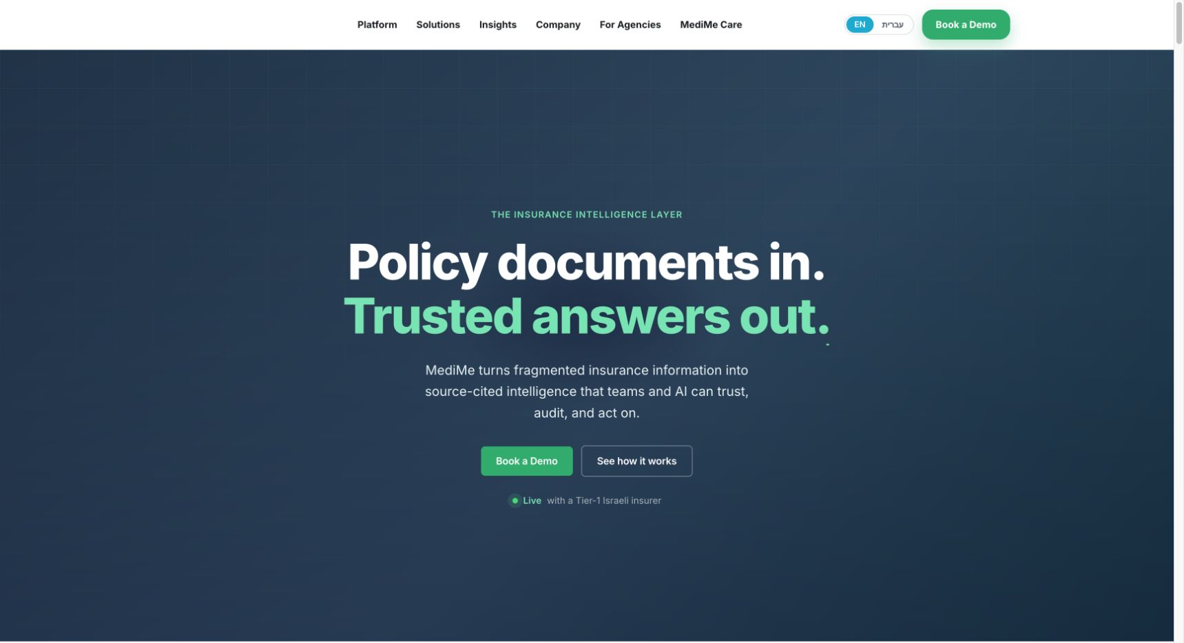 MediMe landing_page