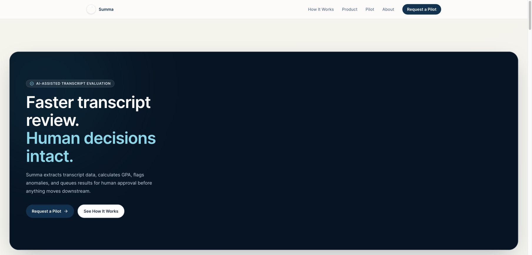 meetsumma.com 首页截图