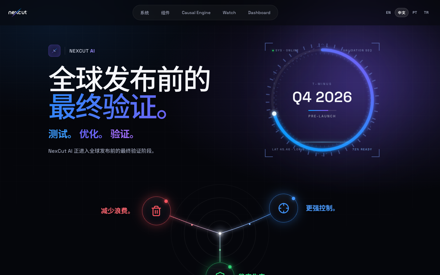 NexCut landing_page