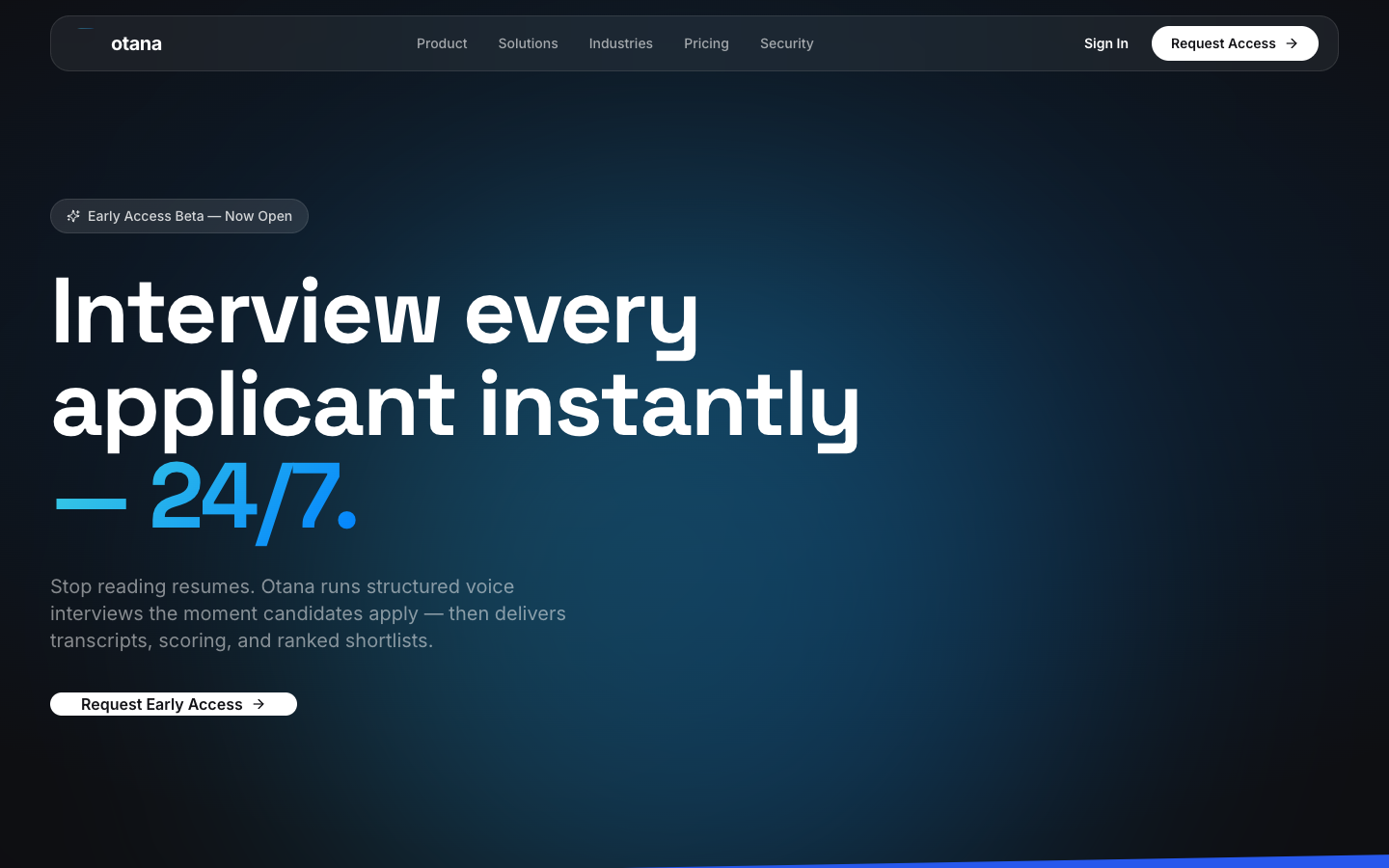 Otana landing_page
