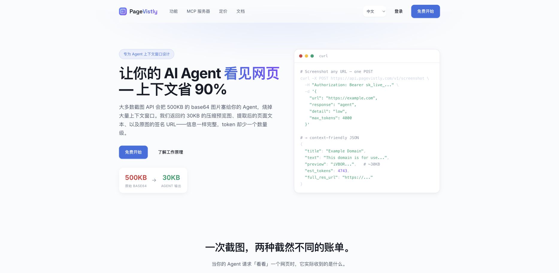 PageVistly 首页截图