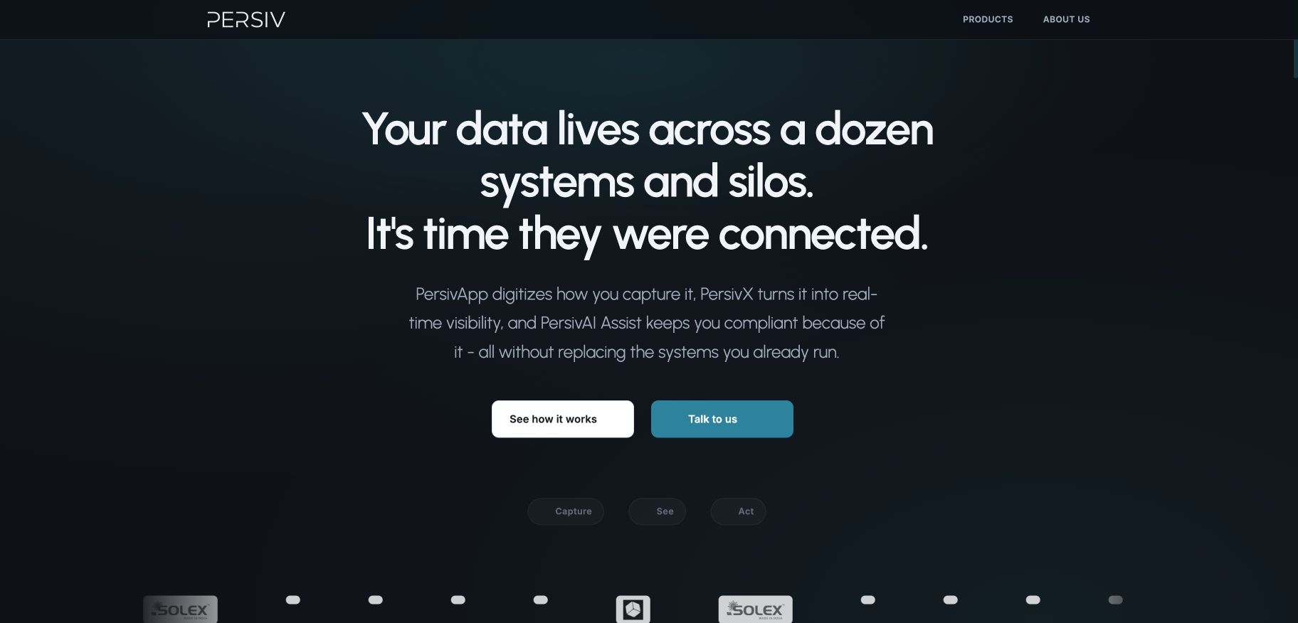 persivtech.com 首页截图