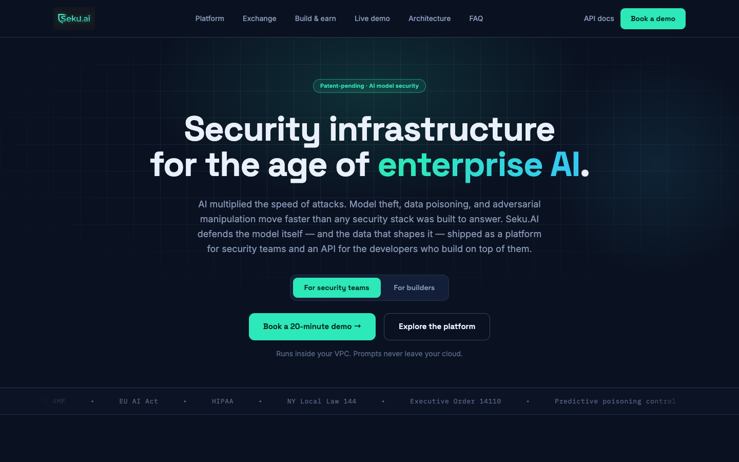 Seku.AI landing_page