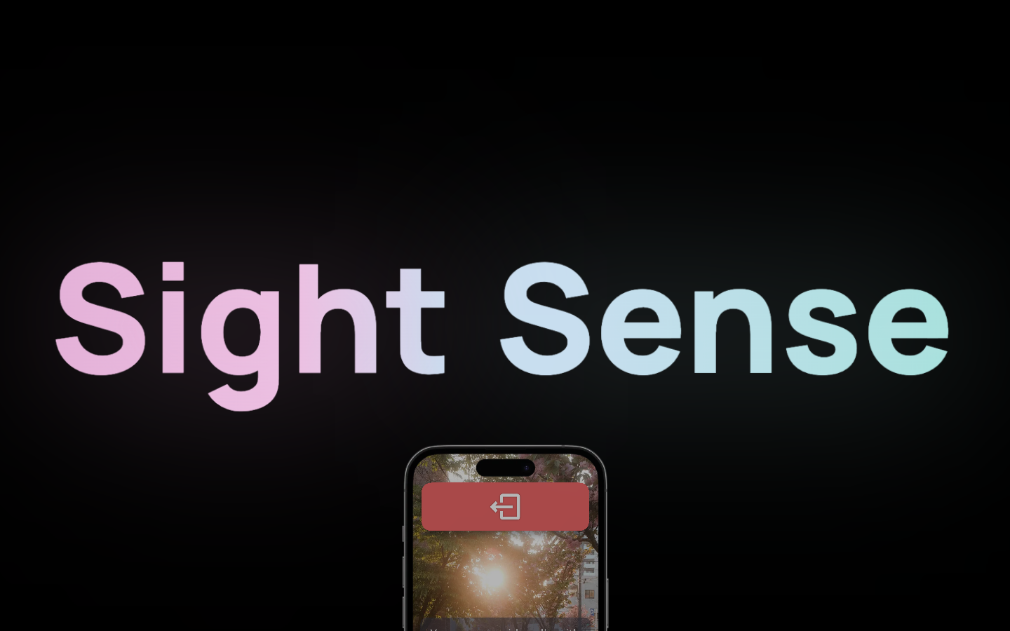 SightSense homepage screenshot