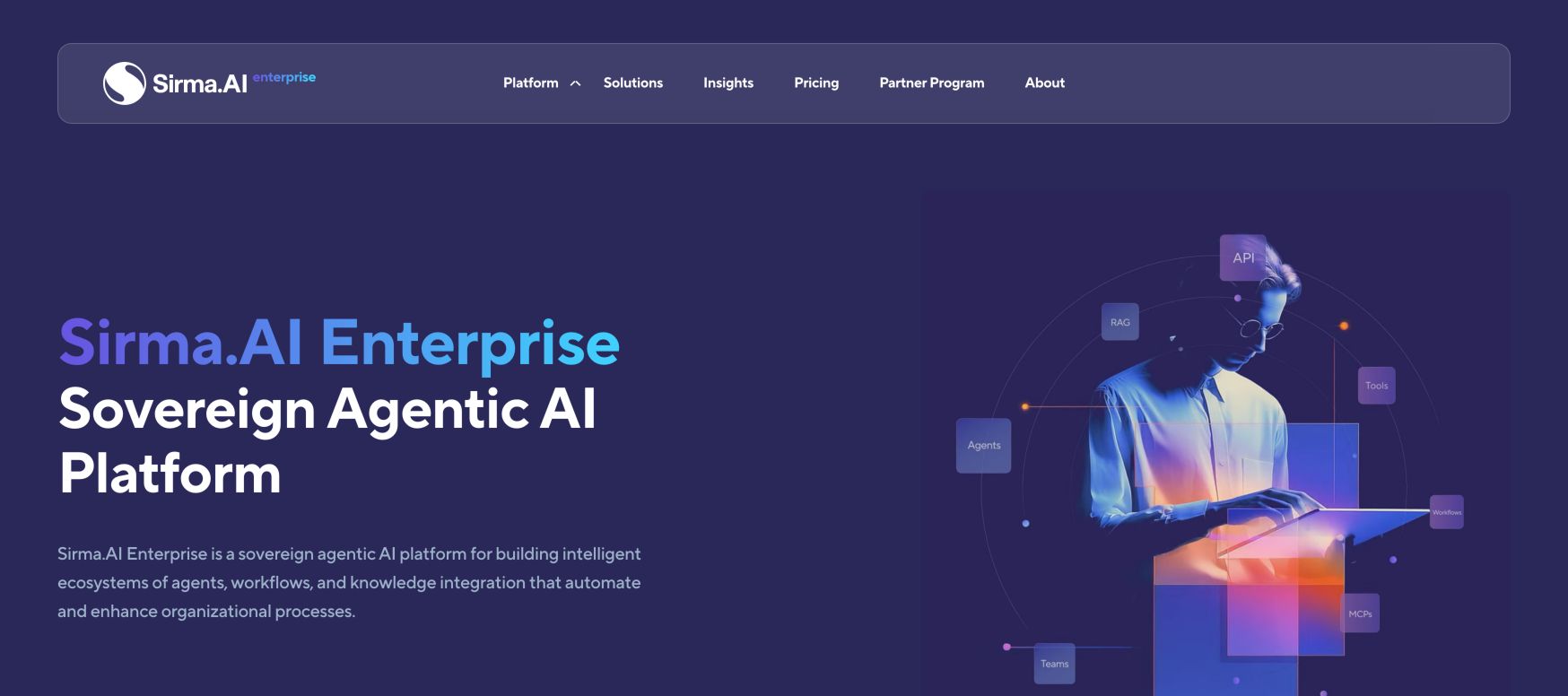 Sirma.AI Enterprise 首页截图