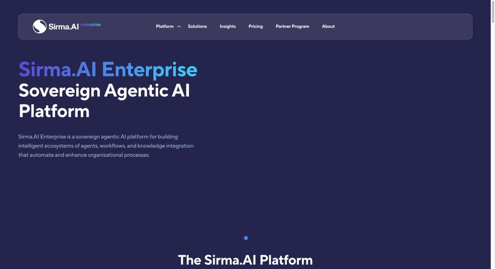 Sirma.AI Enterprise landing_page