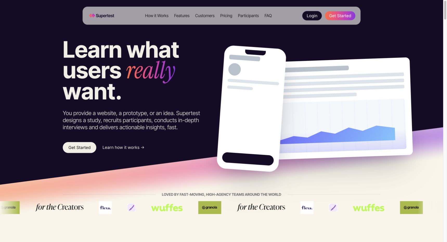 Supertest landing_page
