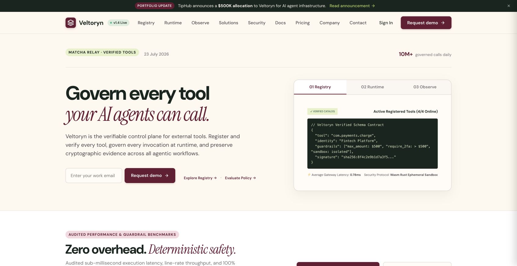 Veltoryn landing_page