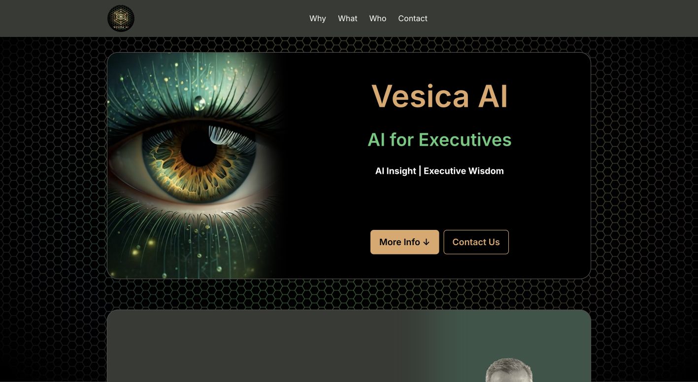 Vesica AI 首页截图