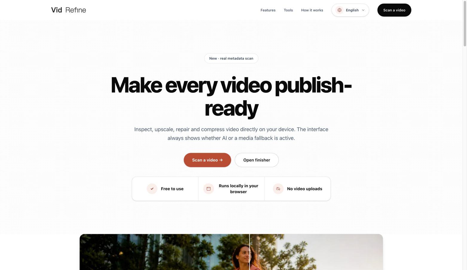 vidrefine.com 首页截图