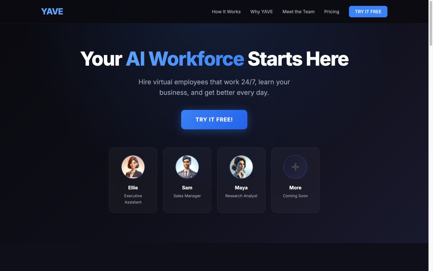 YAVE landing_page